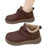 Women's Winter Snow Boots with, Thick Warm Padding, Hook and Loop Closure, - Traction