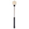 Bass Drum Mallet, Drumstick Mallet, Taiko Drum Stick, Stainless Steel, Firm Grip, Non-Slip, for Brass Band, Gong, Percussion, 1 Piece