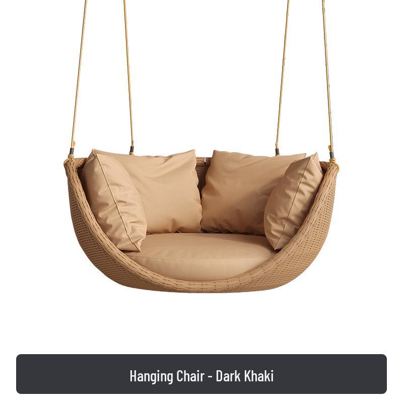 Indoor Hanging Chair: Balcony Bedroom Swing Chair for Adults and Teens