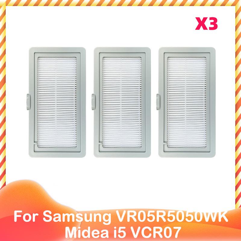 Spare Side Brush Strip Hepa Filter Mop Rag for Midea i5 VCR07 VCR08 MR09 Samsung VR05R5050WK Vacuum Cleaner Replacement Part