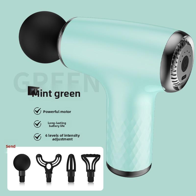 Mini Fascia Gun Charging Multifunctional Fitness Yoga Small Portable Neck Membrane Massage Gun Muscle Relaxation Massager