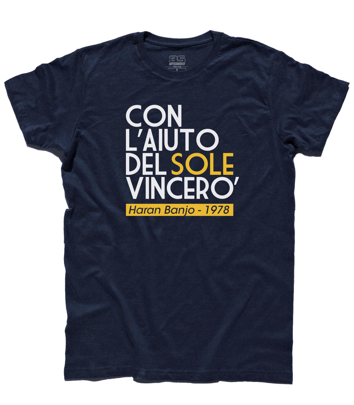 

T-Shirt Haranbanjo Daitarn 3 Avec L Aide À La Del Soleil Je Vais Gagner Unisex T-Shirt S