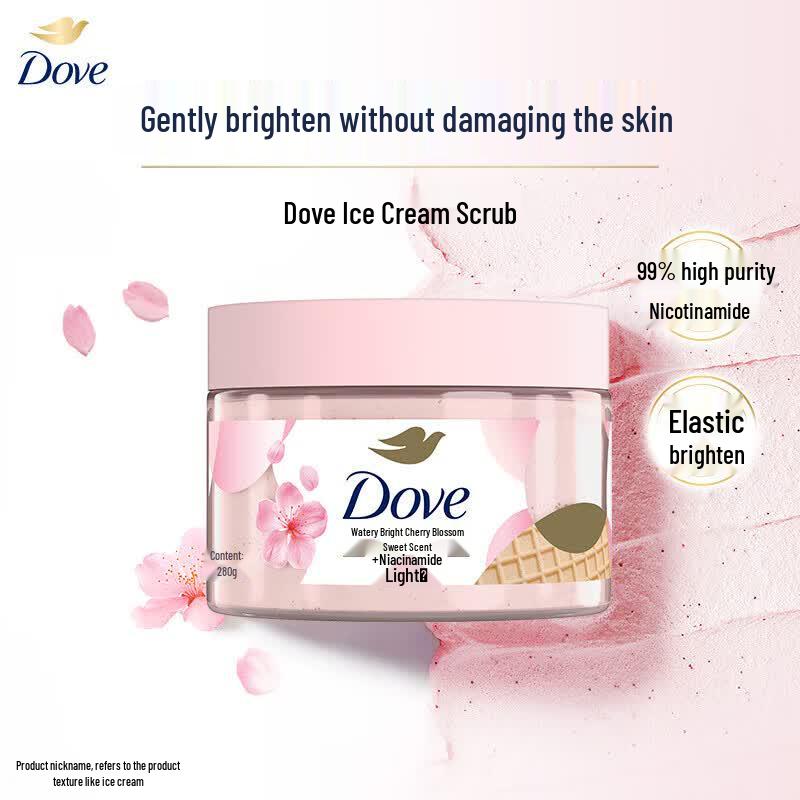 

Скраб для тела Dove Цветок вишни отшелушивающий (4 упаковки)
