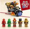 LEGO Ninjago 71793 Lava Dragon Transforming Into Fire Wave