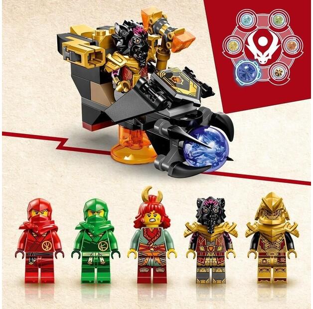 LEGO Ninjago 71793 Lava Dragon Transforming Into Fire Wave