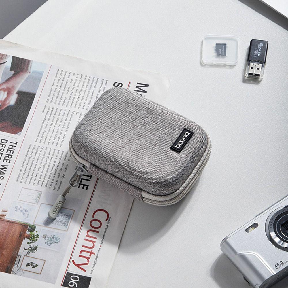 For Portable Shockproof Camera Case Mini PU Leather Carrying Case Waterproof Camera Holder Camera Accessories Storage Bag