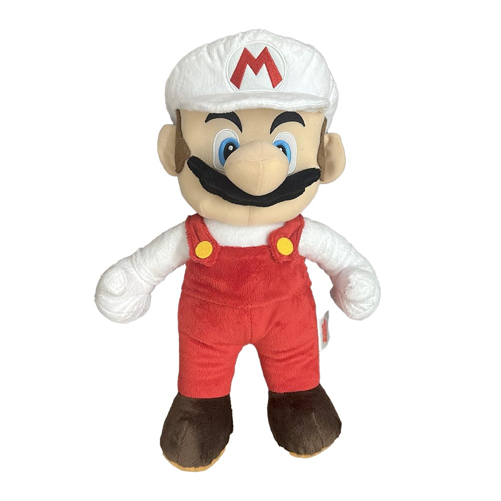 

Super Mario Extra Large Plush Toy with Diamond 45cm Toy, Approx. (White) белый