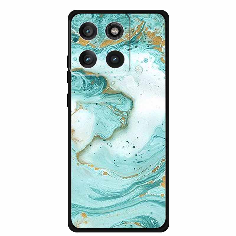 For Moto Edge 60 Pro Case XT2507-1 Coque Multi Colored Marble Pattern Soft Silicon Back Cover for Motorola Edge 60 Pro 5G Bumper