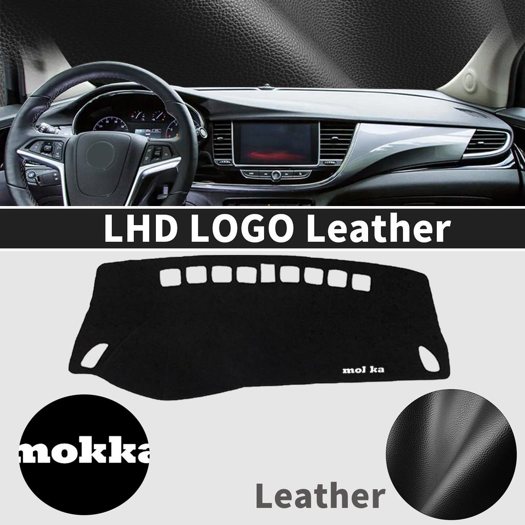 Fit for Opel Mokka Vauxhall Mokka X 2017-2019 Car Dashmat Dashboard Cover Pad DashMat Sunshade Protective Carpet Accessories