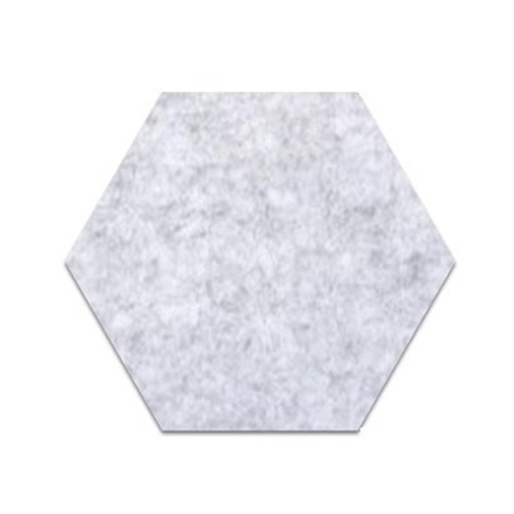 Toilet Stickers Hexagon Self Adhesive Wall Stickers Moisture-proof Heat-resistant Wall Decal DIY Anti Fouling Felt Wallpaper