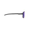 CROZE Black Laser Lens 57mm [RUDYPROJECT] Sunglasses, Matte/Multi Violet, Width