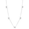 Elegant S925 Sterling Silver Butterfly Necklace - Korean Style Clavicle Chain for Women, Versatile & Trendy