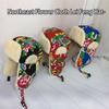 Ethnic Warm Hat Trapper Hat Stylish Floral Caps Warm Hat Ushanka Hat for Outdoor Winter Mask for Skiing Camping Hiking