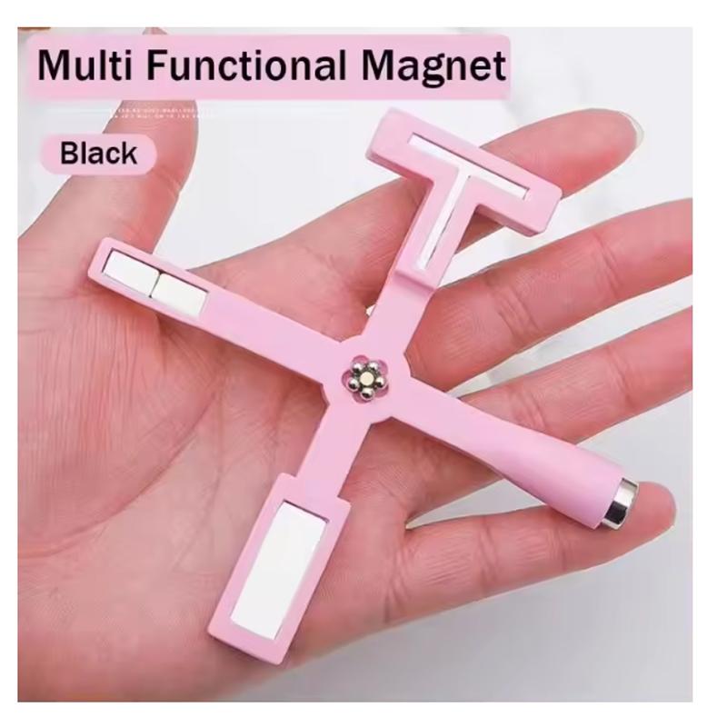 1Pcs 3-In-1 Heart Shape Cat Eye Nail Art Magnet Double Line Moon Snake Pattern French Nail Magnetic Pen Gel Polish Manicure Tool