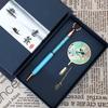 Beijing Tiananmen Metal Bookmark - Custom Engraved Cultural Gift Box