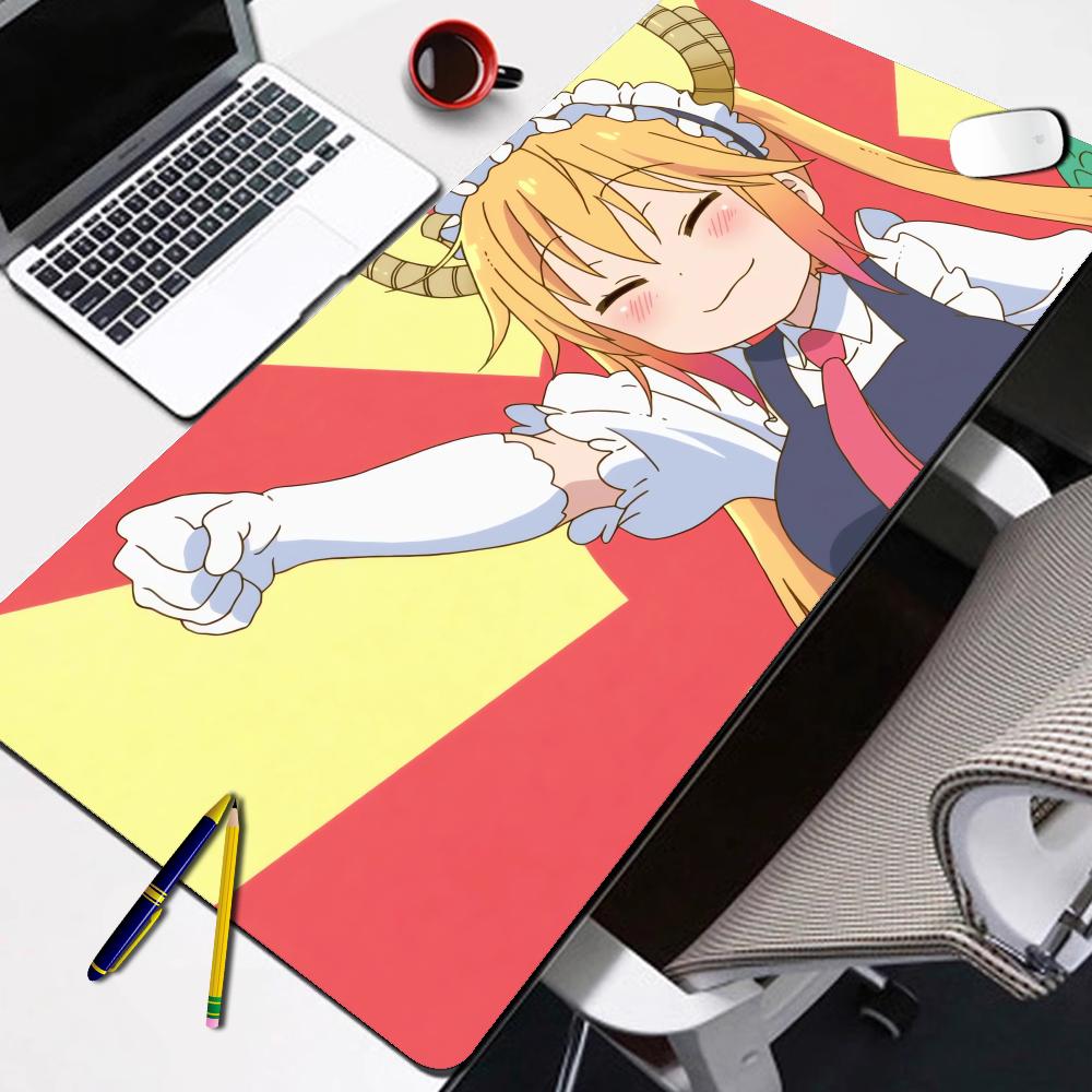 Miss Kobayashi Dragon Maid MousePad Large Computer Gaming HD Printing Accessories player Mat Carpet Antislip Laptop Soft