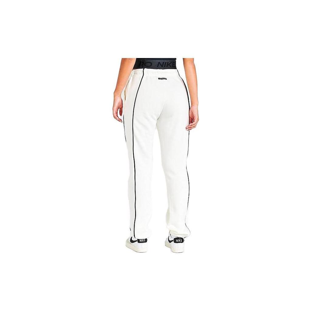 Nike Loose Logo Print Long Pants Sports Pants Women bottoms White DQ6563-133