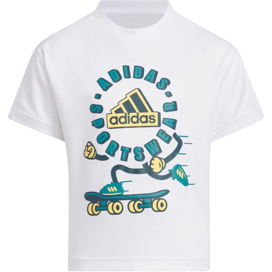 Adidas Kids T Shirts Crew Neck Moderate IT4049 110