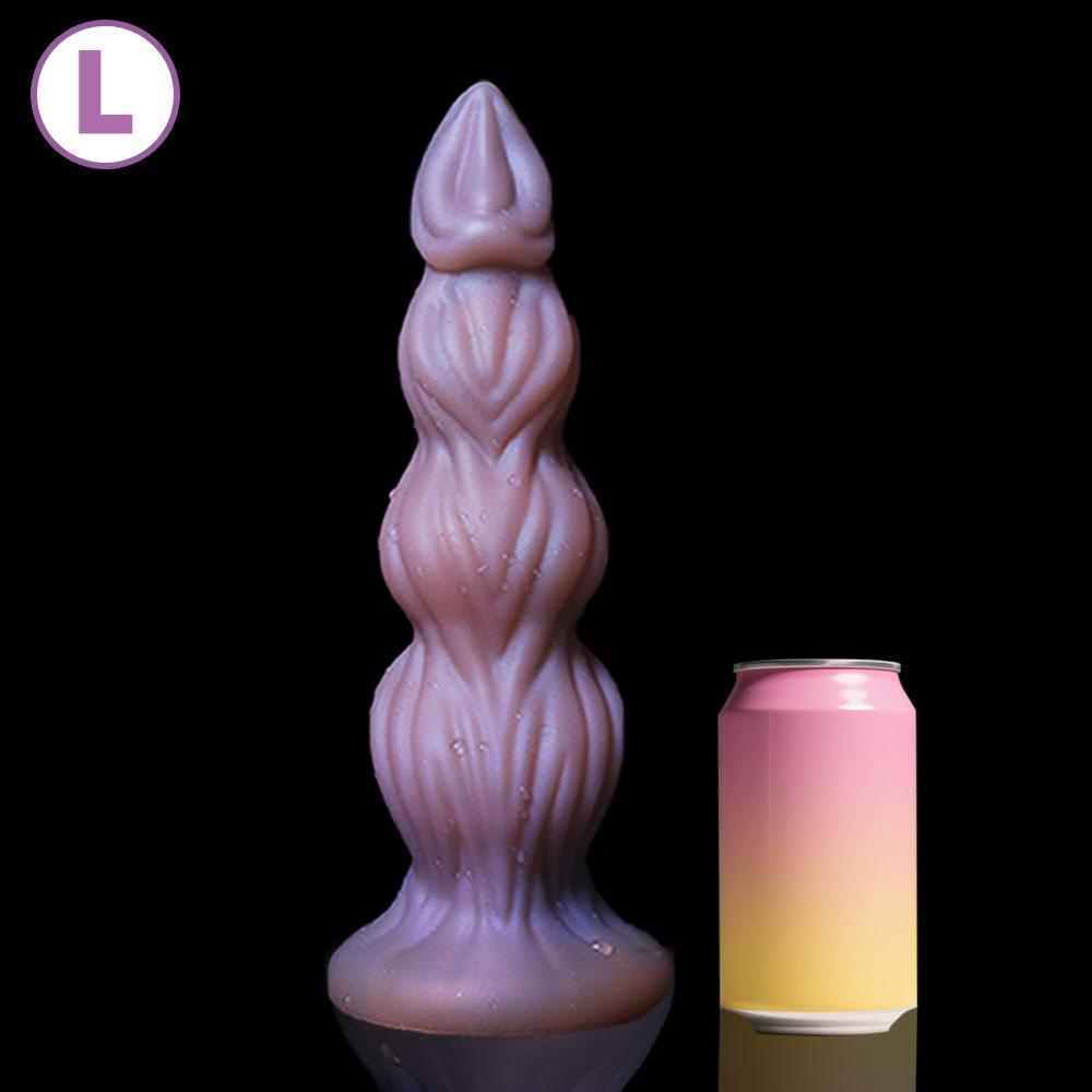 3-Size Lifelike Silicone Dildo for Women, Realistic Liquid Silicone Toy with Strong Suction Cup, G-Spot & Anal Stimulation Adult Sex Toy