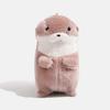Cute little otter playing keychain puppet doll bag pendant Li Can's same plush toy cute gift