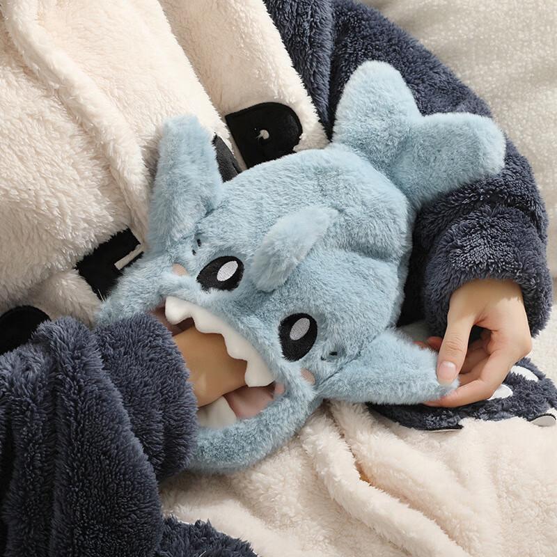 Cute Plush Shark Hot Water Bottle