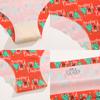 FINETOO 2Pcs/Set Christmas Snowflake Santa Claus Panties Sexy Breathable Women's Underwear Low Waist Thong Merry Christmas Panties