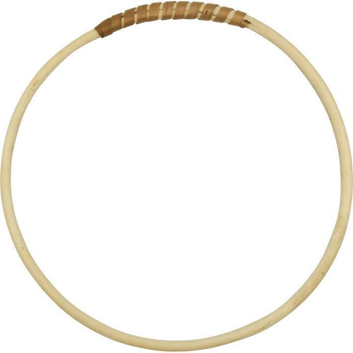 Cercle en rotin 25 cm Support Déco murale Attrape-rêve