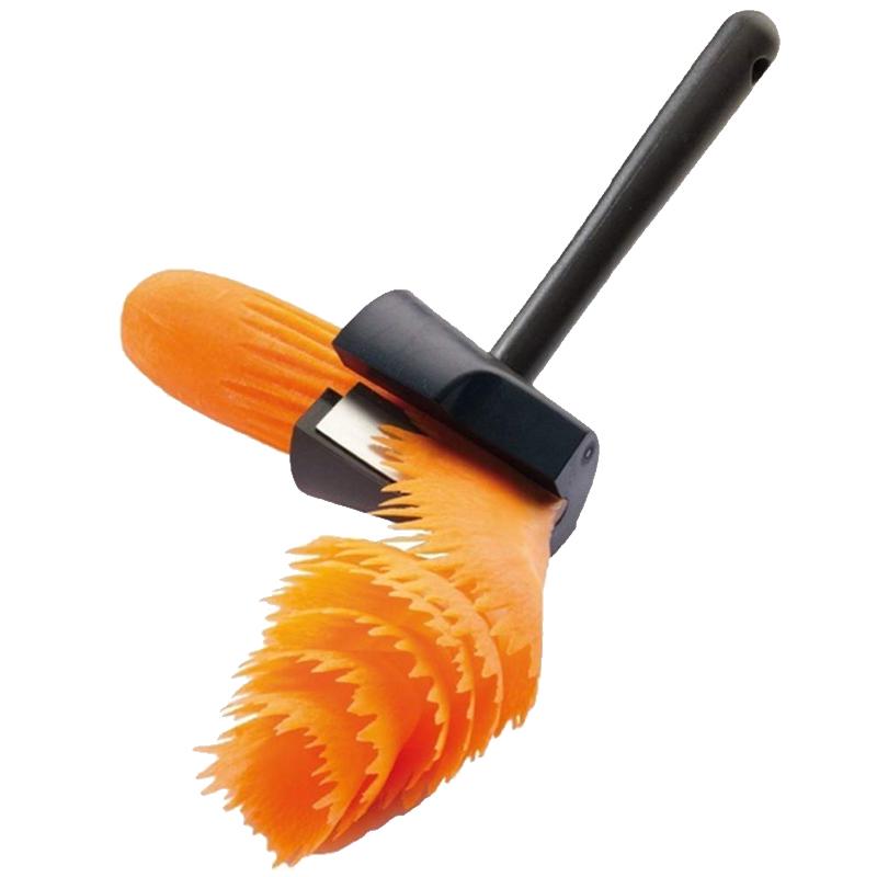 Multifunctional Spiral Curler: Creative Kitchen Tool for Cucumber, Carrot, Fruit & Vegetable Garnishing & Shaving