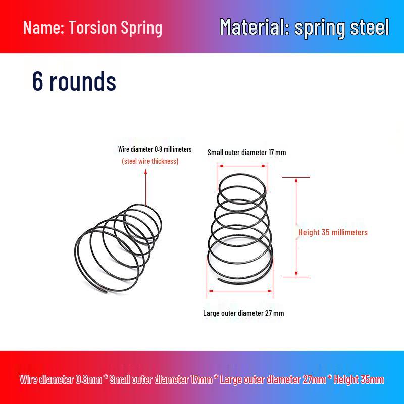 Stainless Steel Pagoda-Shaped Trapezoidal Compression Spring for Battery