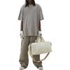 Fear of God X Adidas Athletics Collection Co-Branded Casual Short-Sleeve T-Shirt With Front Print Unisex Tops Clay IM6091