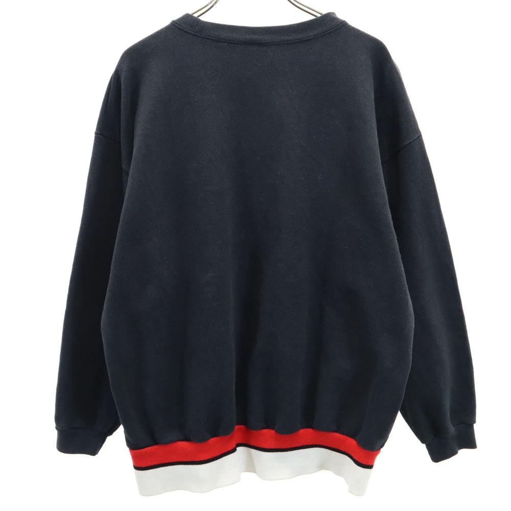 Guess 80s Made In USA Long Sleeve Trainer Fleece Lining Old Vintage Women Used