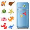 Plush Doll Doll Refrigerator Decor PP Cotton/Magnet Fridge 3D Stickers  Souvenir