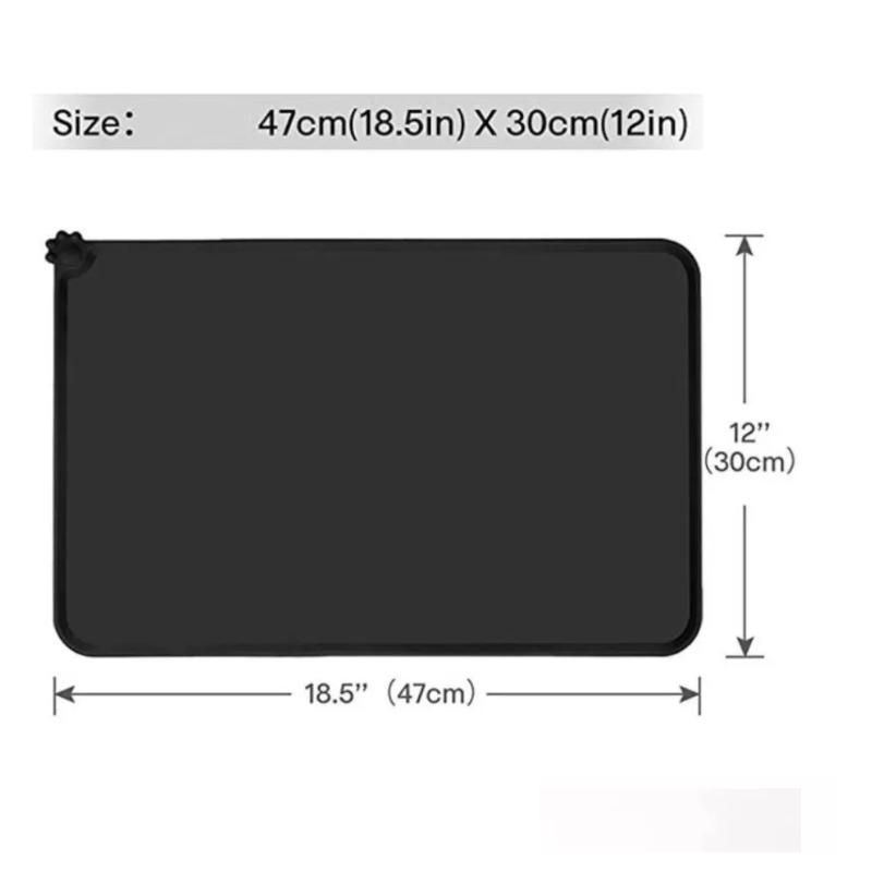 משטח האכלה לכלבים סיליקון עמיד למים משטח האכלה לחיות מחמד לכלבים וחתולים