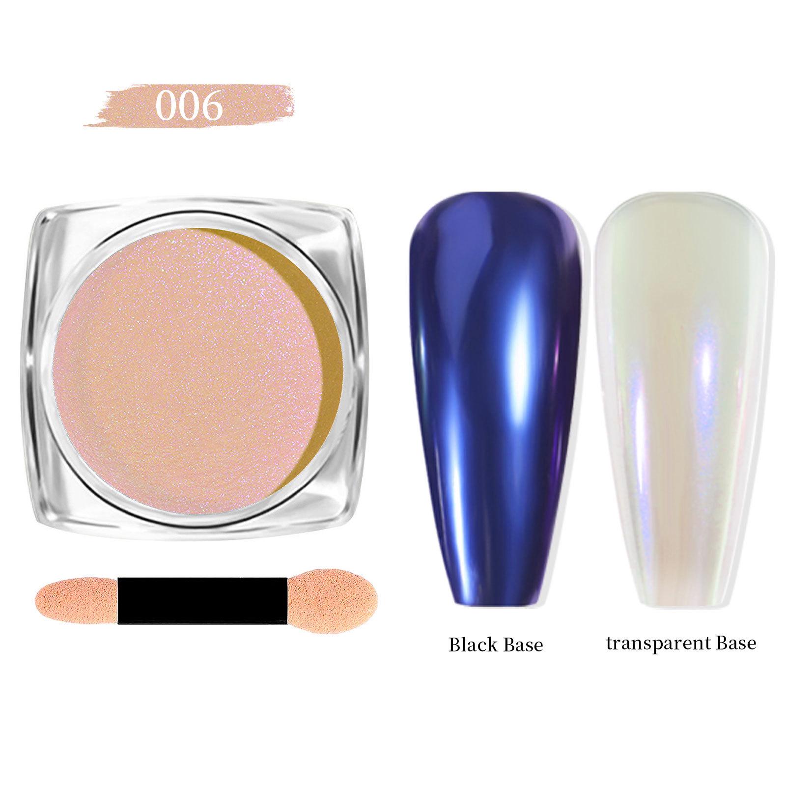 

Пудра «Волшебное зеркало» Аврора с переливами для DIY розового нейл-арта