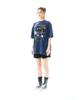 Soipeuyukaen Oversized Loose Fit Pigment Print T-Shirt