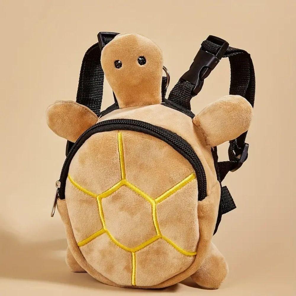 Soft Turtle Shape Dog Backpack Portable Pet Carrier Bag Dog Snack Bag  for Small Medium Dogs