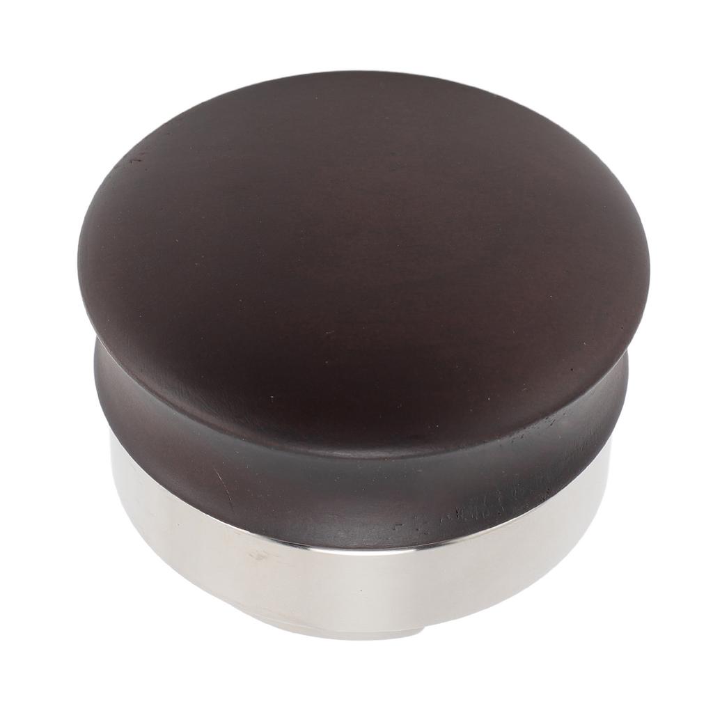 58mm Valnötsträ Kaffepress Kaffepressverktyg Balans Kaffepulverpress för Kaffe