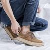 Fashion Trendy minimalist Men's Casual Thick Bottom Skateboard Shoes Vintage Low Top Lace Up Brown Shoes Classic Comfortable Sneakers
