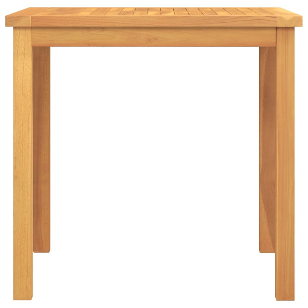 5 Piece Garden Dining Set Solid Teak Wood