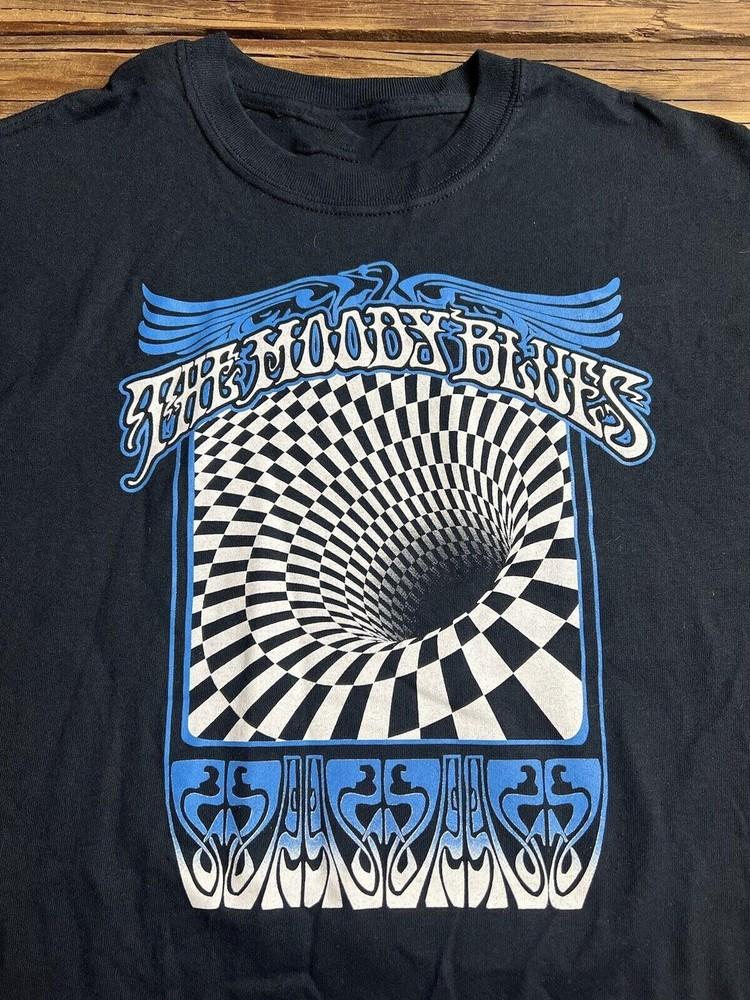 Vintage The Moody Blues Unisex T-Shirt Full Size S-5XL BO1362 Unisex T-Shirt S