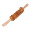 9 Wheel Curved Massager Roller Stick Manual Wooden Therapy Muscle Tool for Lymphatic Drainage Cellulite Massage
