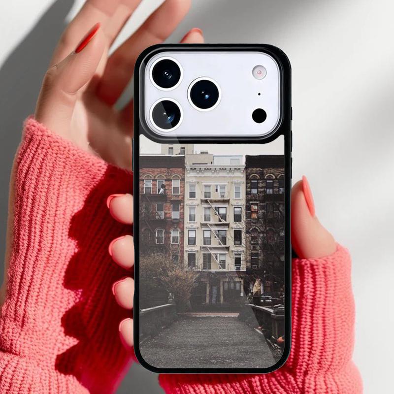 city pale Phone Case for iPhone 17 16 15 14 13 Pro Max Back Cover for 12 11 Pro Coque