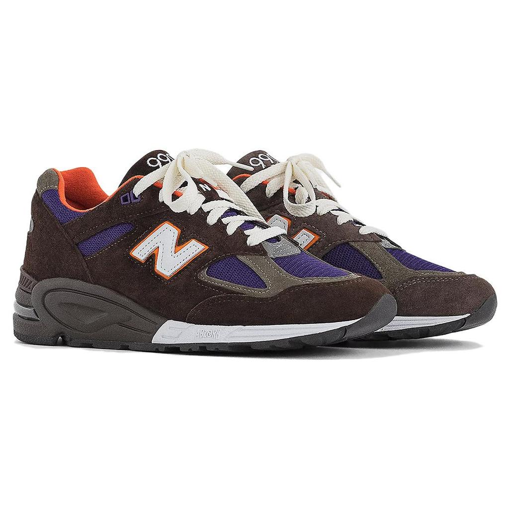 New New Balance 990v2 MiUSA Brown Purple M990BR2