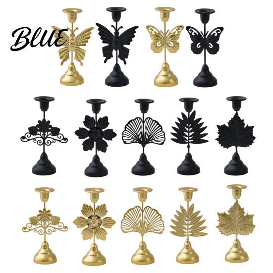 Farmhouse Table Centerpiece Vintage Metal Candle Holder Romantic Candlestick Dinner Centerpiece