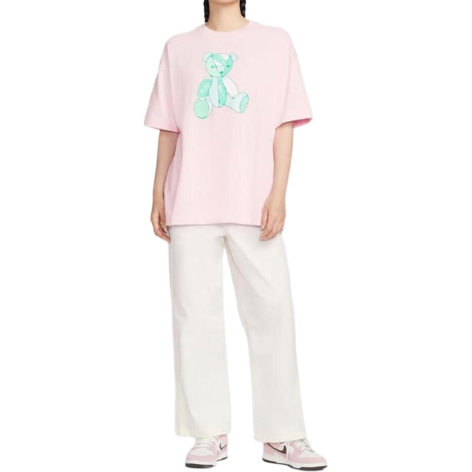 Nike Round Neck Fashion Soft Versatile Short Sleeve T-Shirt Women Tops IM3380-663