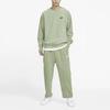 Nike Solid Color Logo Straight-Leg Capri Pants Men Bottoms Green DX0544-386