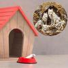 Wolf Family Metal Wall Art Round Sign Pack Design Waterproof Outdoor Indoor Home Decor