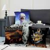 Scorpions Vintage Retro Rock Band Throw Pillow Cover 45x45cm Soft Cozy Cotton Decorative Pillowcase Covers Couch Sofa Bedroom
