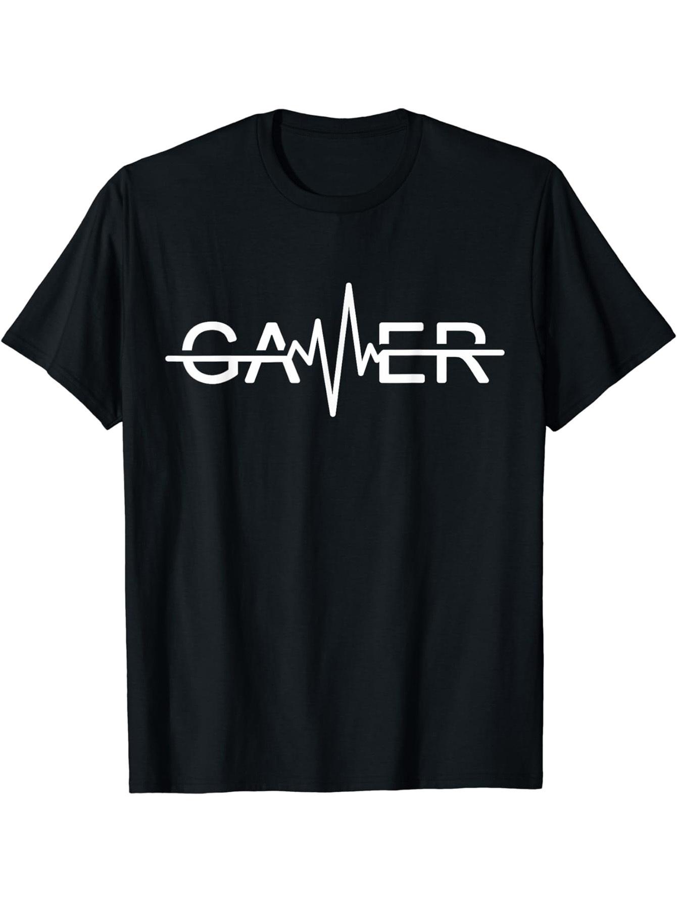 Gamer Print T Shirt XL