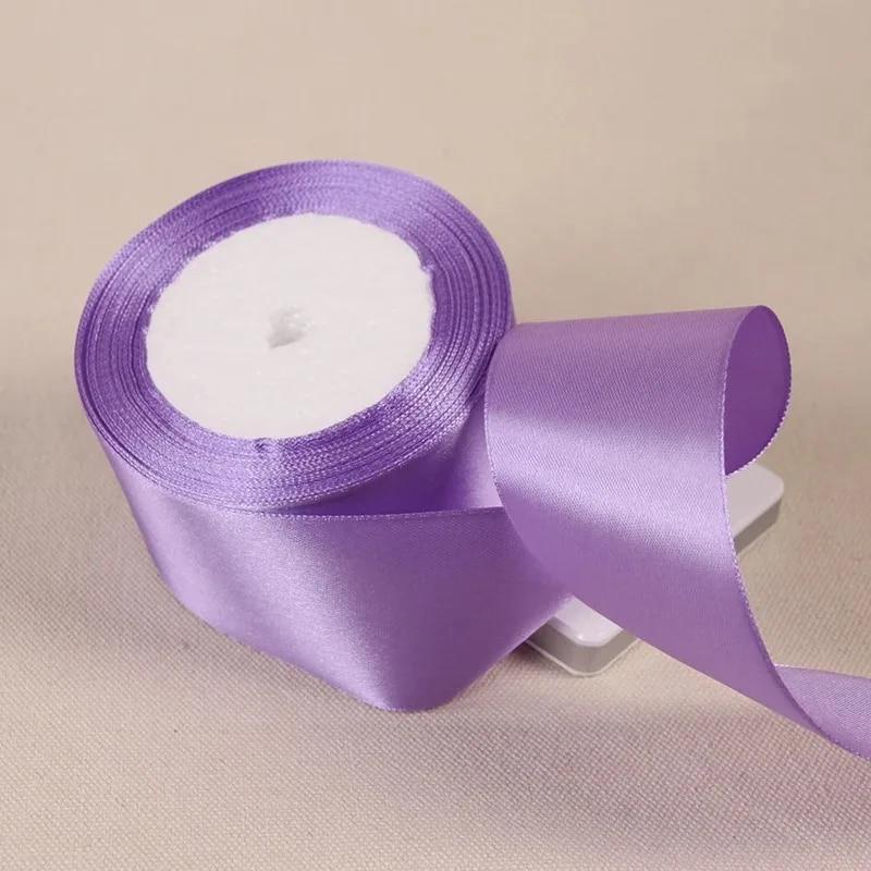 25Yards/Roll 50mm Satin Ribbons Wedding Gift Wrapping Ribbons Bow for DIY Crafts Polyester Christmas Home Decor Accessories Tape